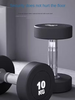 Fixed Coated Pure Steel Strength Training Fitness Dumbbell