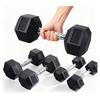 High-Quality Cast Iron with Non-Slip Grip Hex Dumbbell