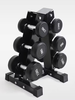 Fixed Coated Pure Steel Strength Training Fitness Dumbbell