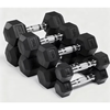 High-Quality Cast Iron with Non-Slip Grip Hex Dumbbell
