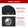 Adjustable 5kg - 25kg Free Weights Rubber Material for Fitness Training Barbell Plates
